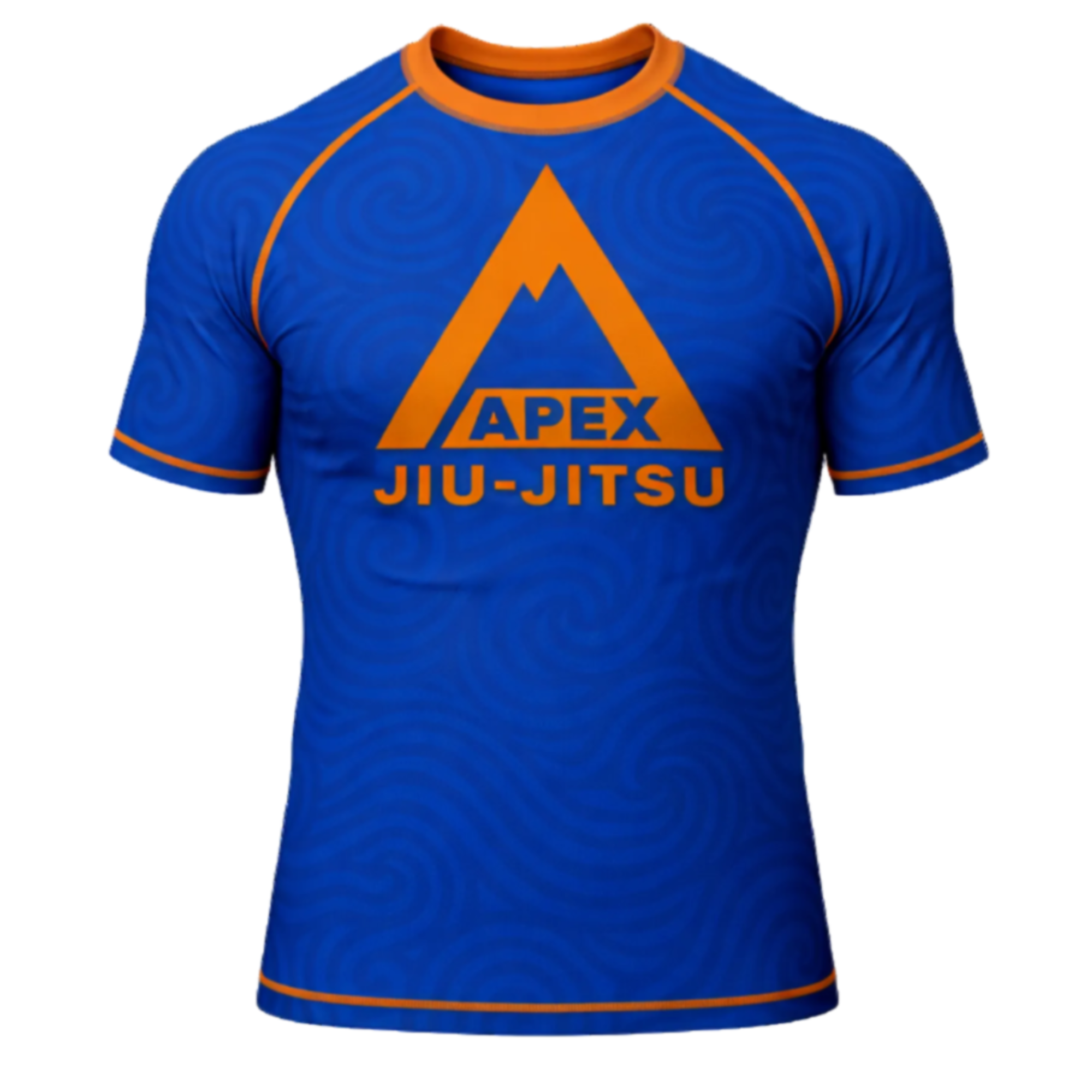 Apex Short Sleeve Blue Rash Guard--AVAILABLE BY BULK ORDER ONLY