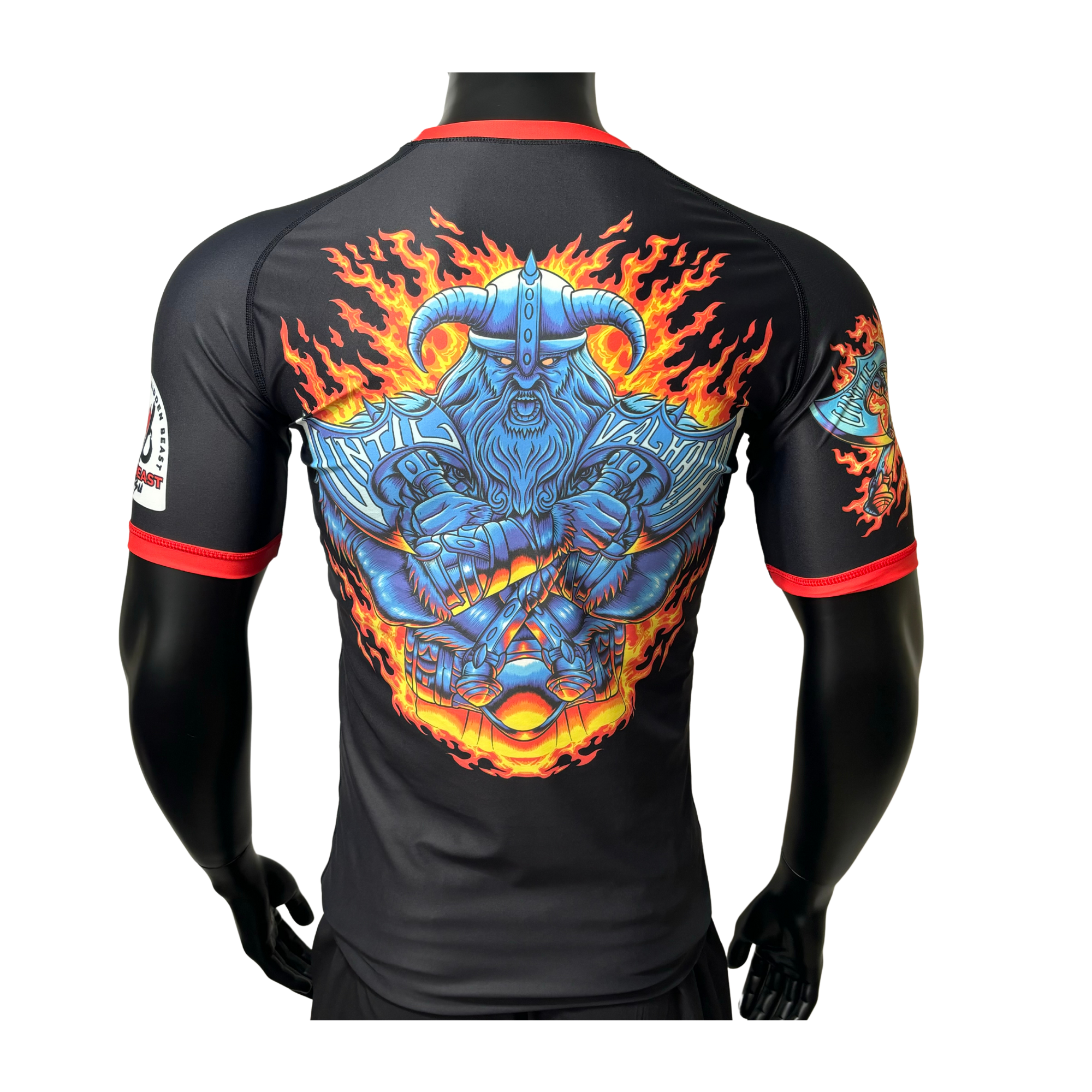HBJJ Fightwear Viking Short Sleeve Rash Guard