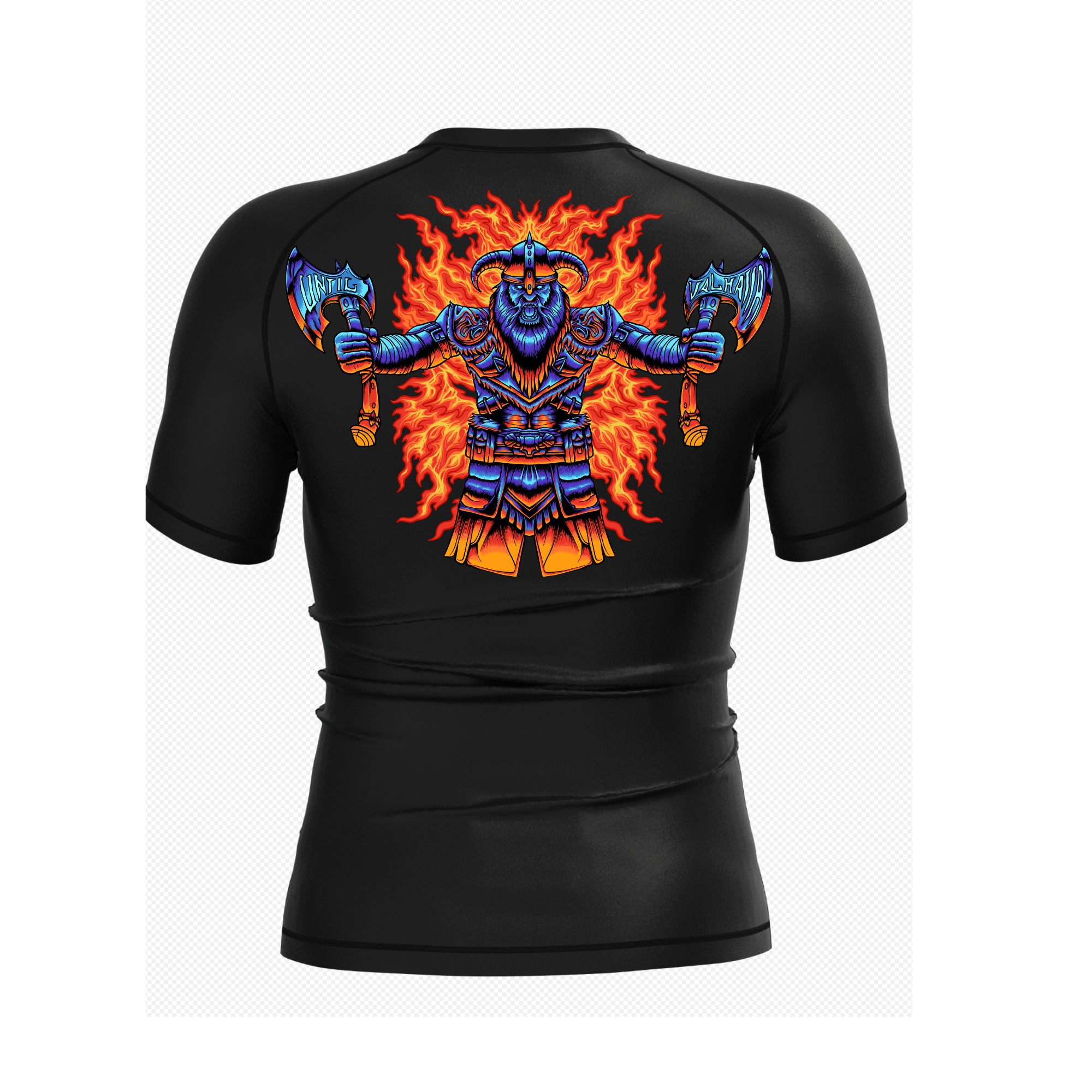 Viking Until Valhalla Short Sleeve Rash Guard