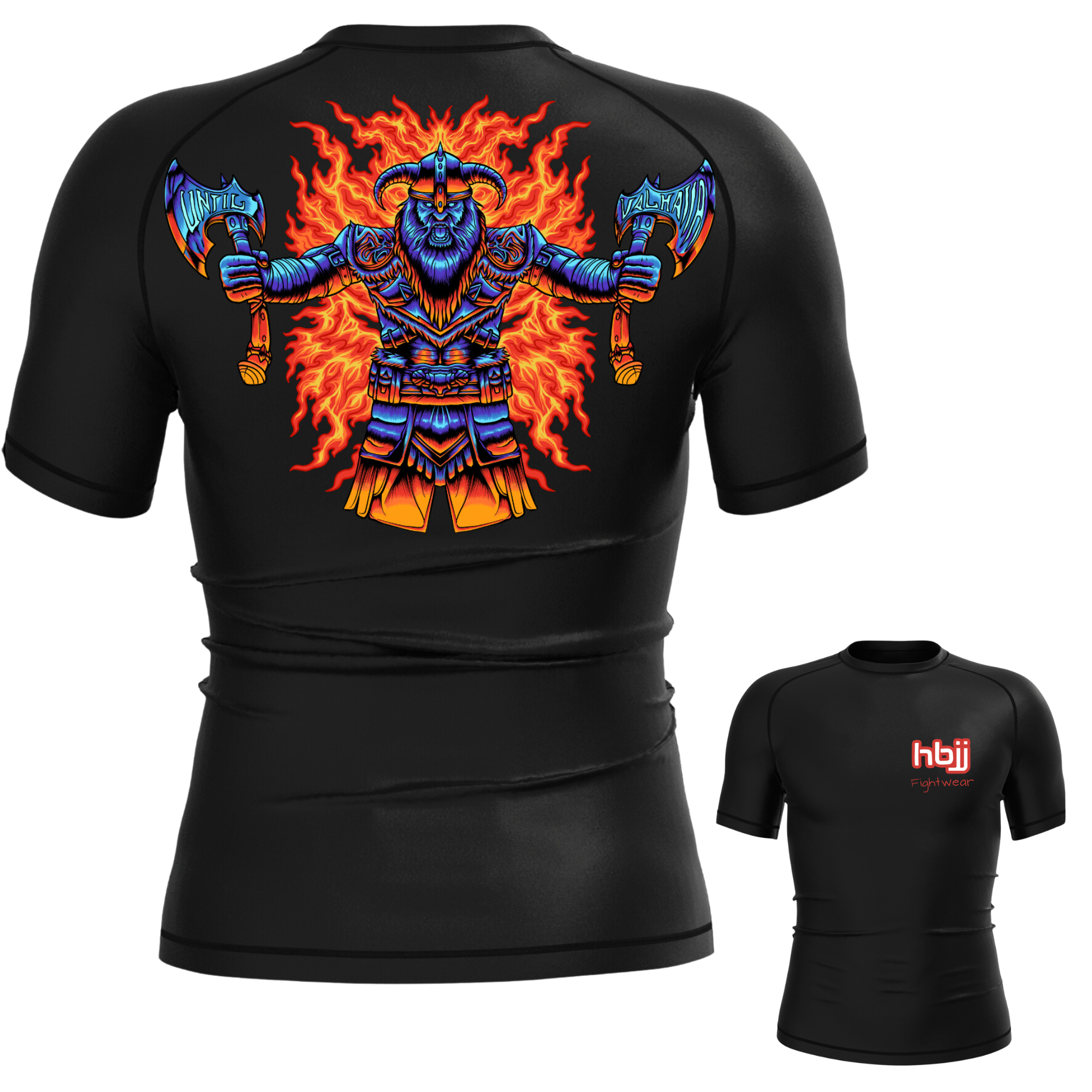 Viking Until Valhalla Short Sleeve Rash Guard